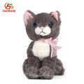 Stuffed réaliste mignon chat en peluche